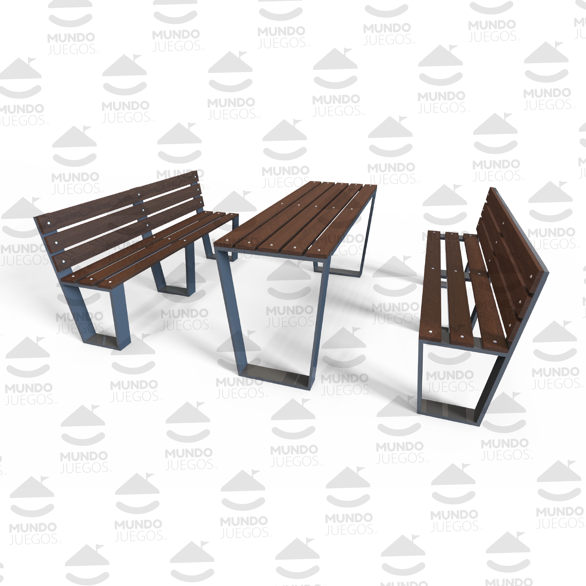 EU49.2 - MESA PLAZA SIMIL MADERA ECO
