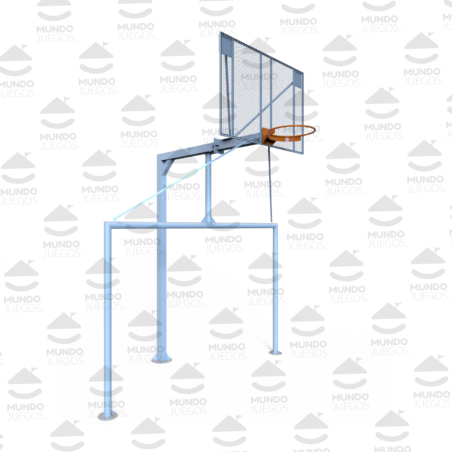J18.4 - JIRAFA CON ARO DE BASQUET